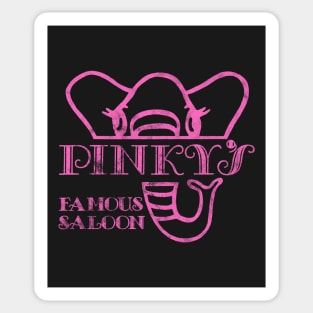 Pinky's Famous Saloon Sticker